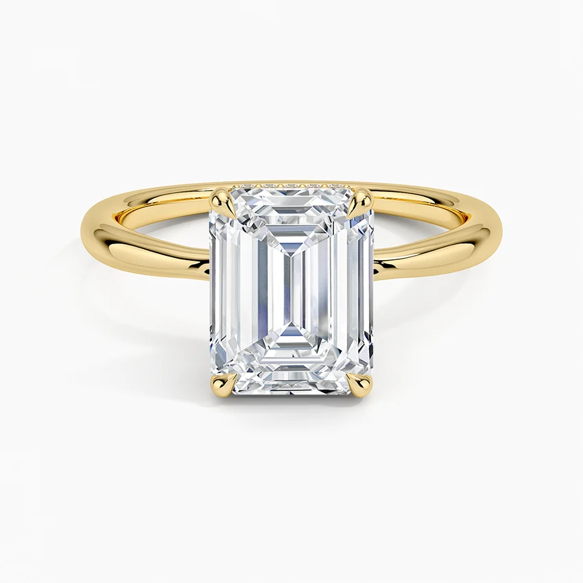 Emerald Cut Engagement Ring