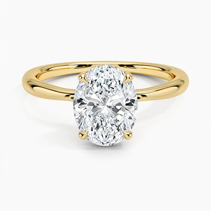 Oval Cut Engagement Ring