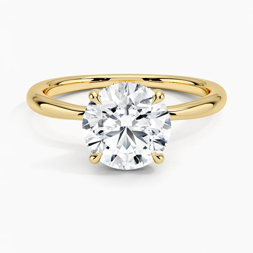 Round Cut Engagement Ring